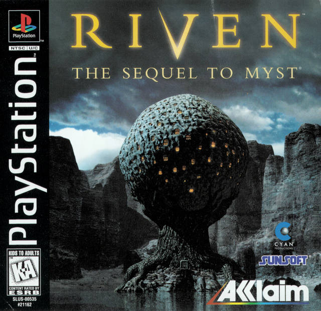 Riven the sequel to myst ps1 walkthrough